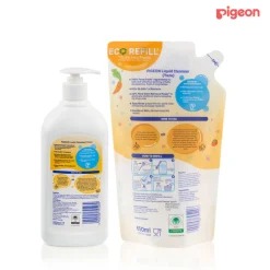 Pigeon Liquid Cleanser Yuzu Bundle [ 700ml + 650ml (Refill) ]