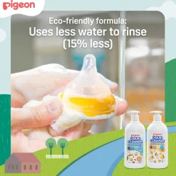 Pigeon Liquid Cleanser Yuzu Bundle [ 700ml + 650ml (Refill) ]