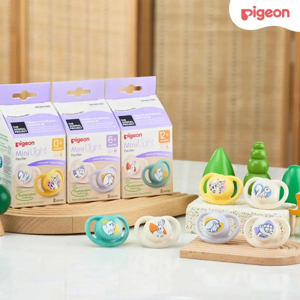 Pigeon Minilight Pacifier Sustainable Collection BPP (2pc)