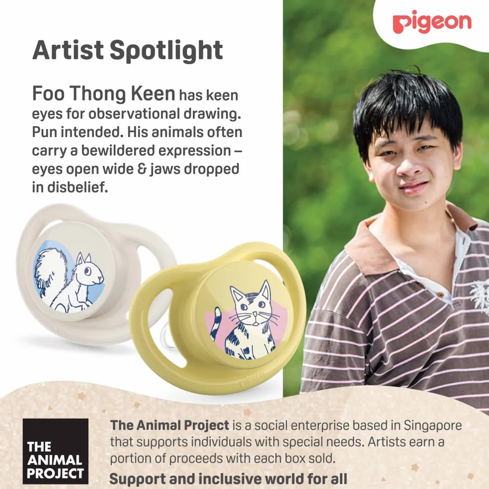 Pigeon Minilight Pacifier Sustainable Collection BPP (2pc)