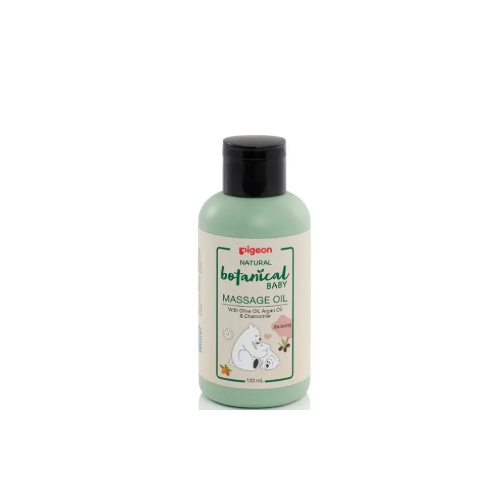 Pigeon Natural Botanical Baby Massage Oil 120ml