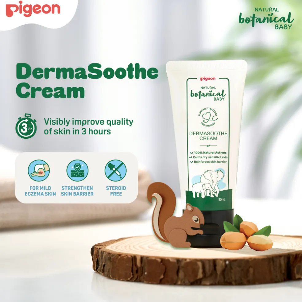 Pigeon Natural Botanical Baby Dermasoothe Cream 50ML