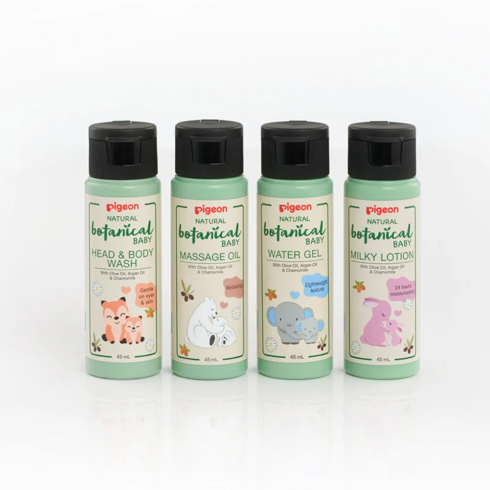Pigeon Natural Botanical Baby Travel Set