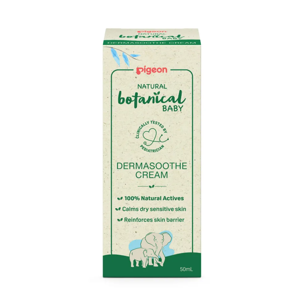 Pigeon Natural Botanical Baby Dermasoothe Cream 50ML