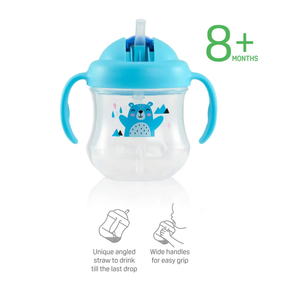 Pigeon New Mag Mag Straw Cup Bear 200ml