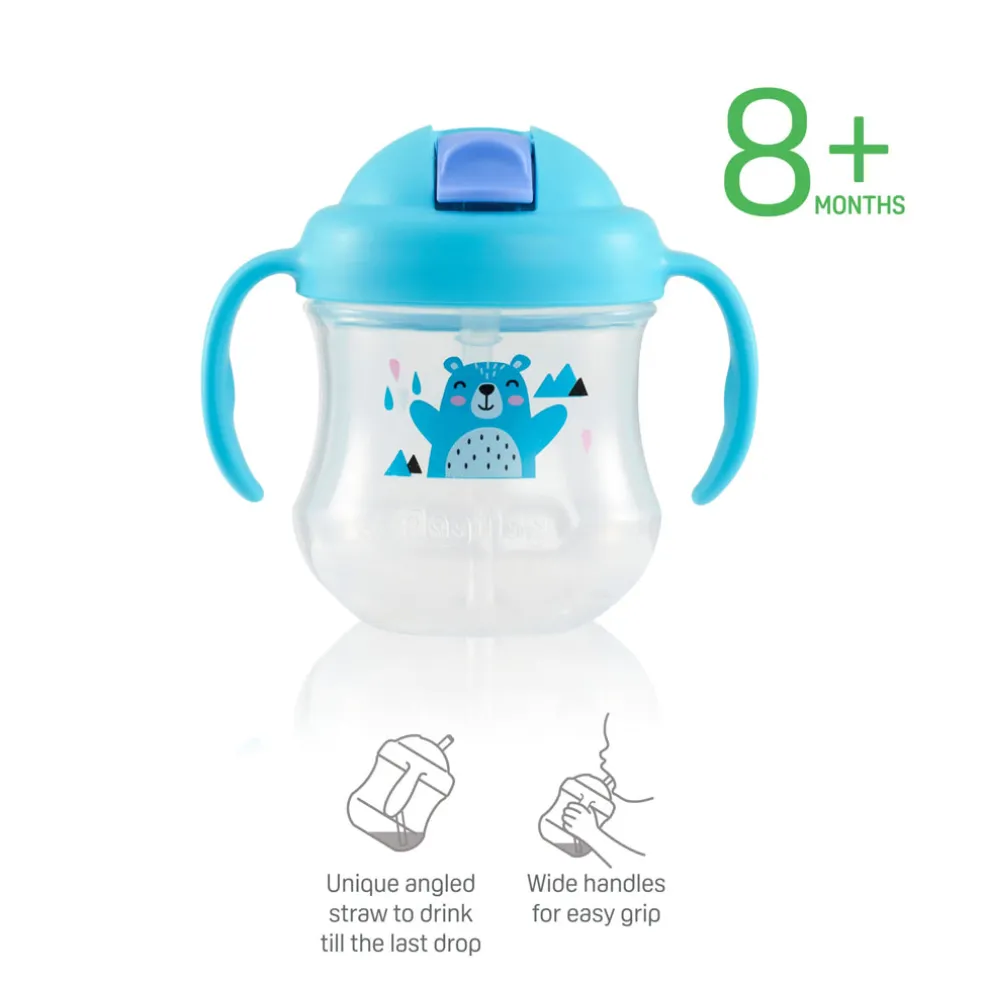 Pigeon New Mag Mag Straw Cup Bear 200ml