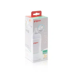 Pigeon SofTouch 3 PP Nursing Bottle - Logo