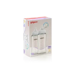 Pigeon SofTouch 3 T-Ester Nursing Bottle - Twin Pack