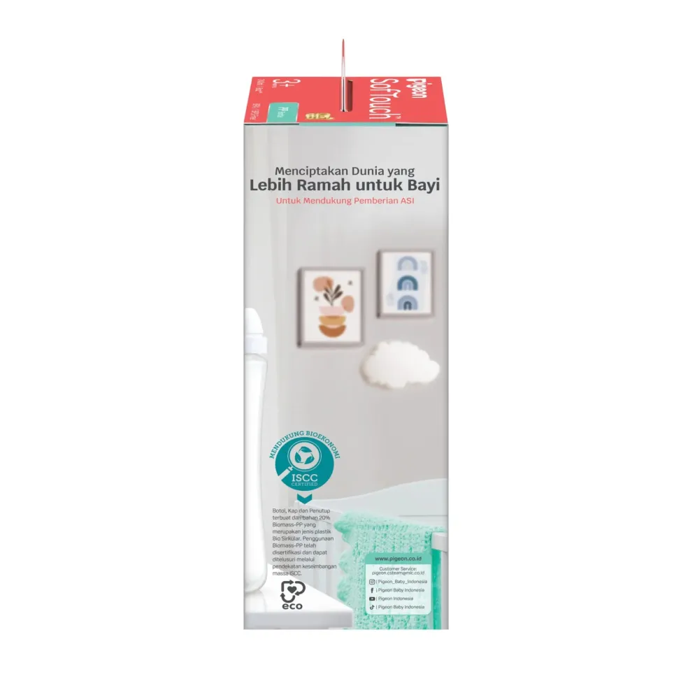 Pigeon SofTouch™ BPP Nursing Bottle PP 330ml (Logo)