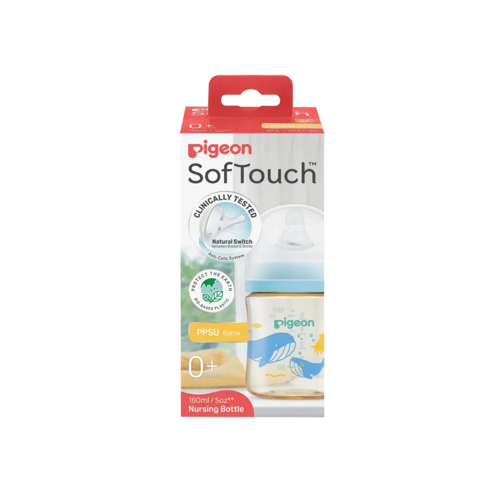 Pigeon SofTouch™ BPP Nursing Bottle PPSU 160ml