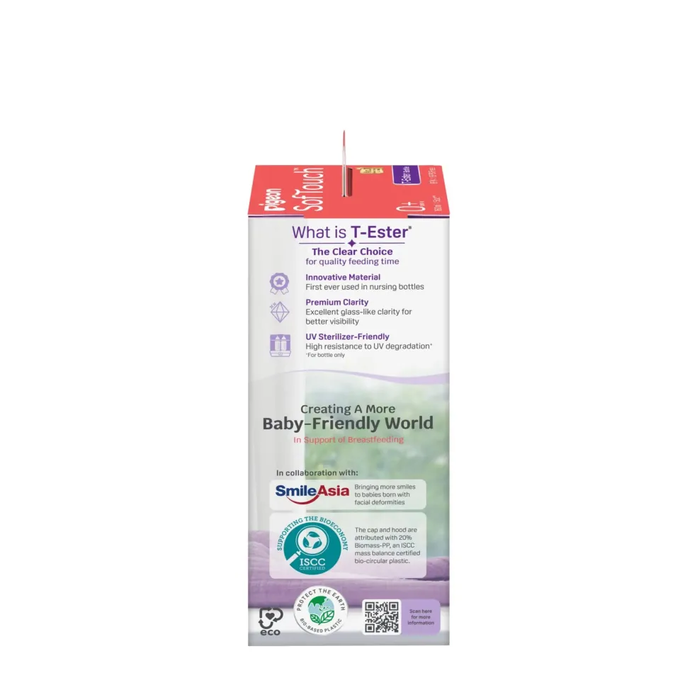 Pigeon SofTouch™ BPP Nursing Bottle T-Ester 160ml (Bear)