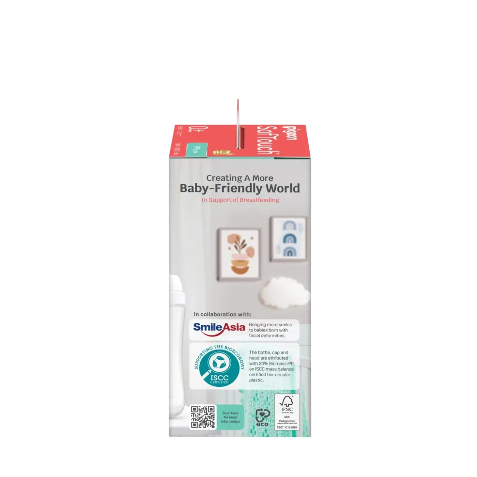 Pigeon SofTouch™ BPP Nursing Bottle PP 160ml (Season Prints)