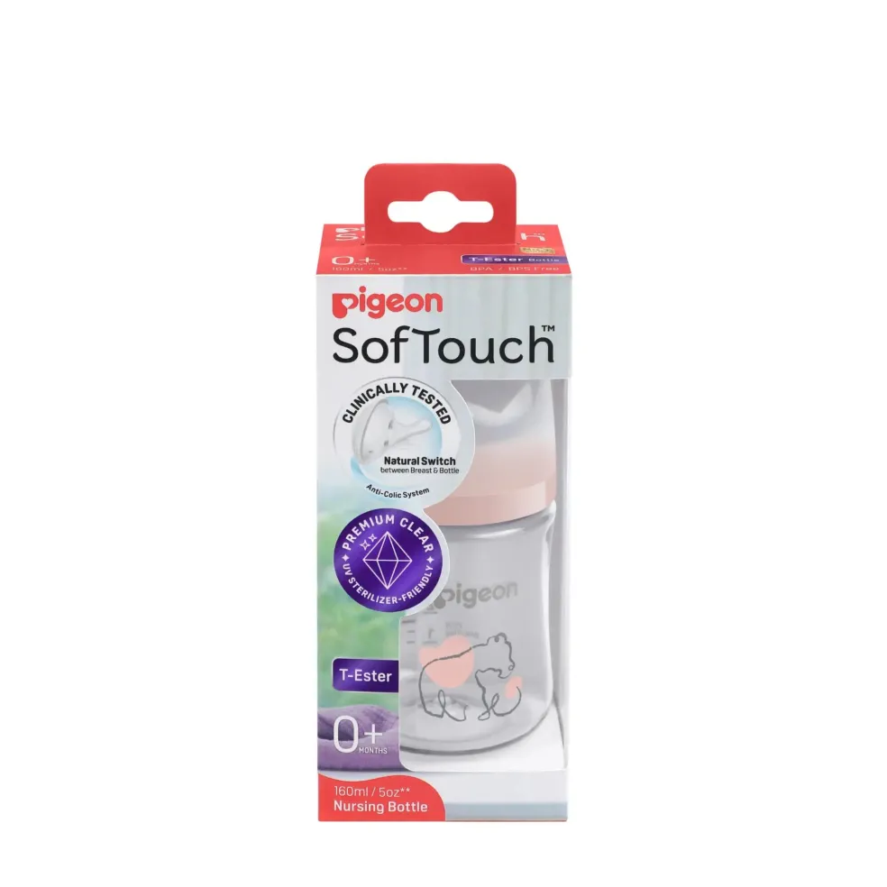 Pigeon SofTouch™ BPP Nursing Bottle T-Ester 160ml (Bear)