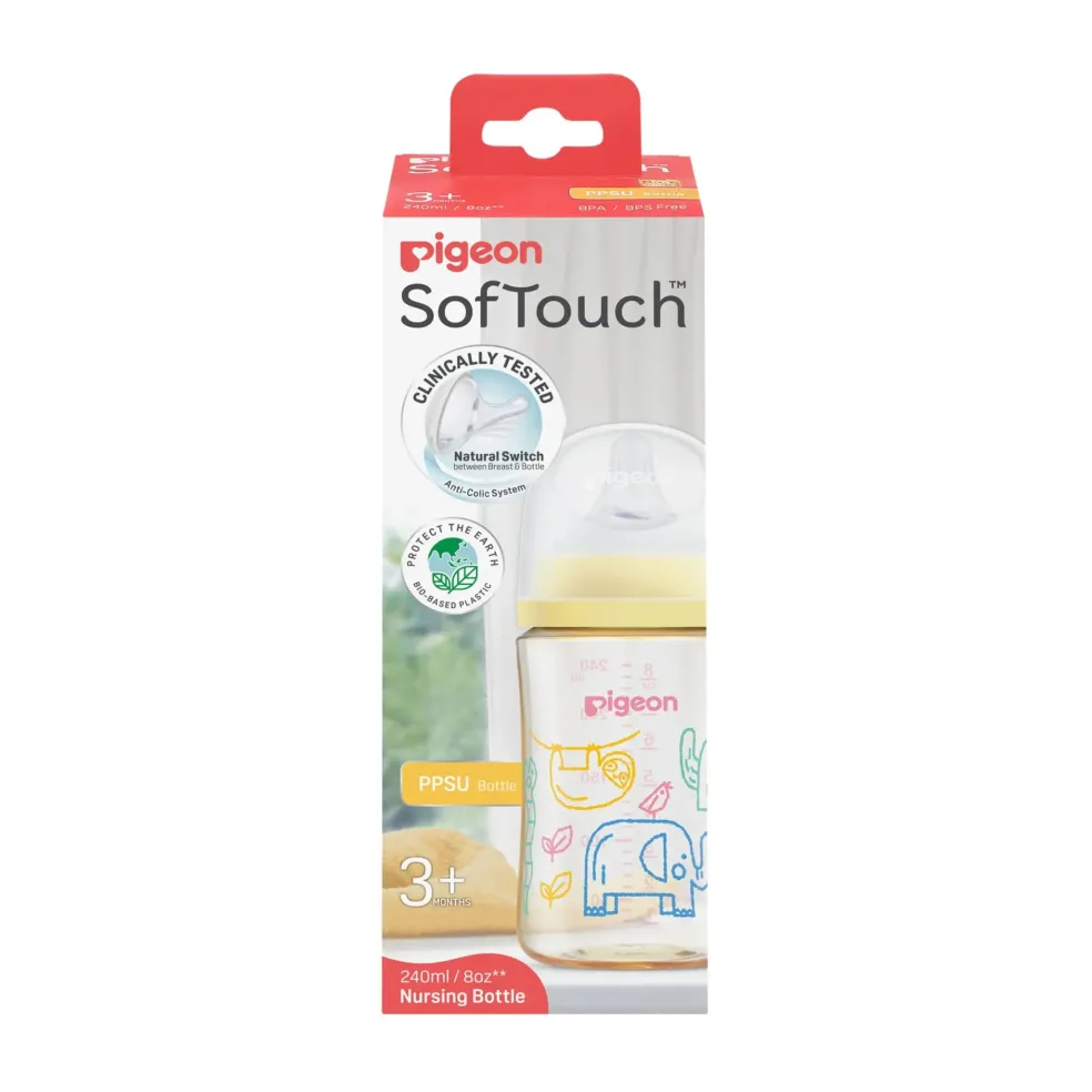Pigeon SofTouch™ BPP Nursing Bottle PPSU 240ml