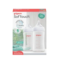 Pigeon SofTouch™ BPP Nursing Bottle PP (Logo Twin Pack)