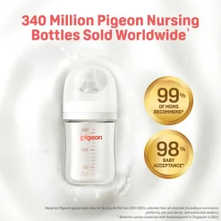 Pigeon SofTouch™ BPP Nursing Bottle T-Ester (Logo Twin Pack)