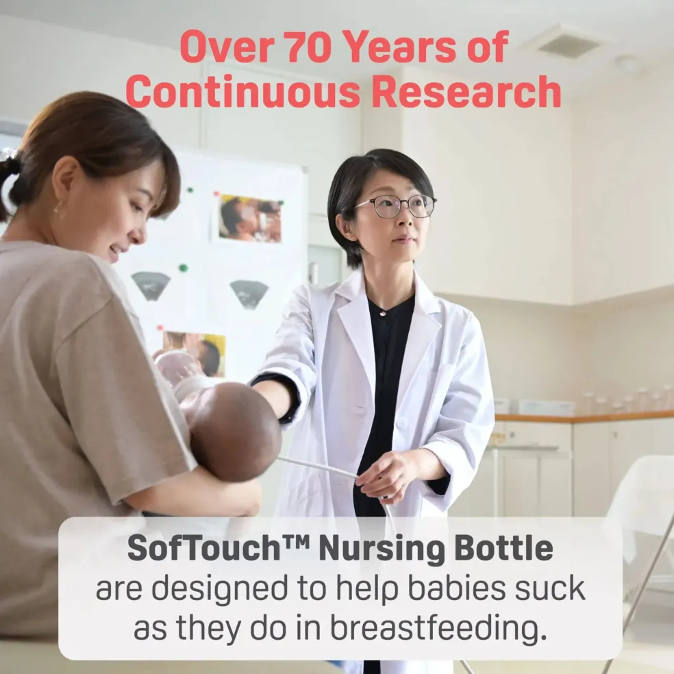 Pigeon SofTouch™ BPP Nursing Bottle T-Ester (Logo Twin Pack)