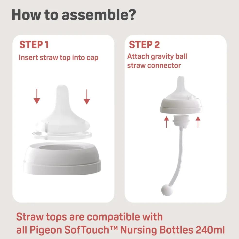 Pigeon SofTouch™ Training Straw Set