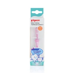 Pigeon Training Toothbrush, Lesson 3 Pink
