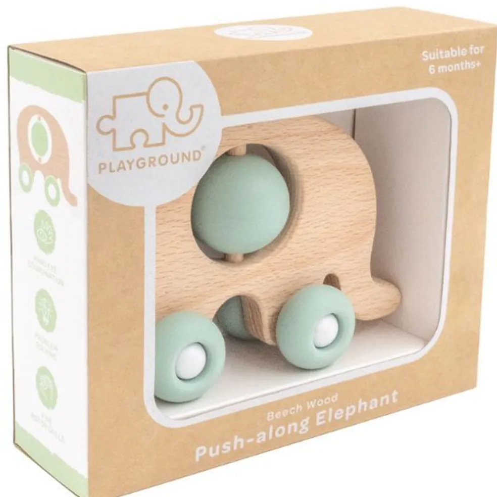 Playground Push A Long - Elephant