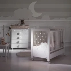 [PRE-ORDER] Micuna Dolce Luce Baby Cot with Relax System and Mattress