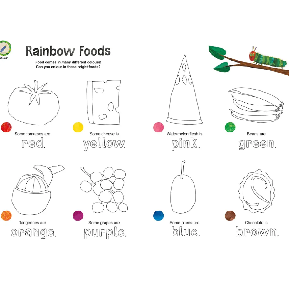 Puffin Books: The Very Hungry Caterpillar's Feast Sticker and Colouring Book