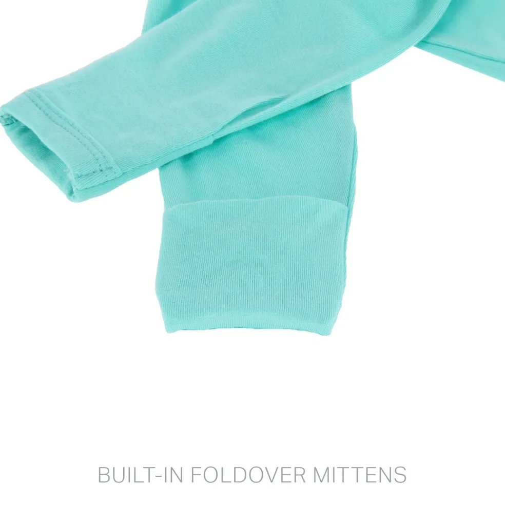 Raph&Remy Long Sleeve Premium Bamboo Zippie - Navy Blue