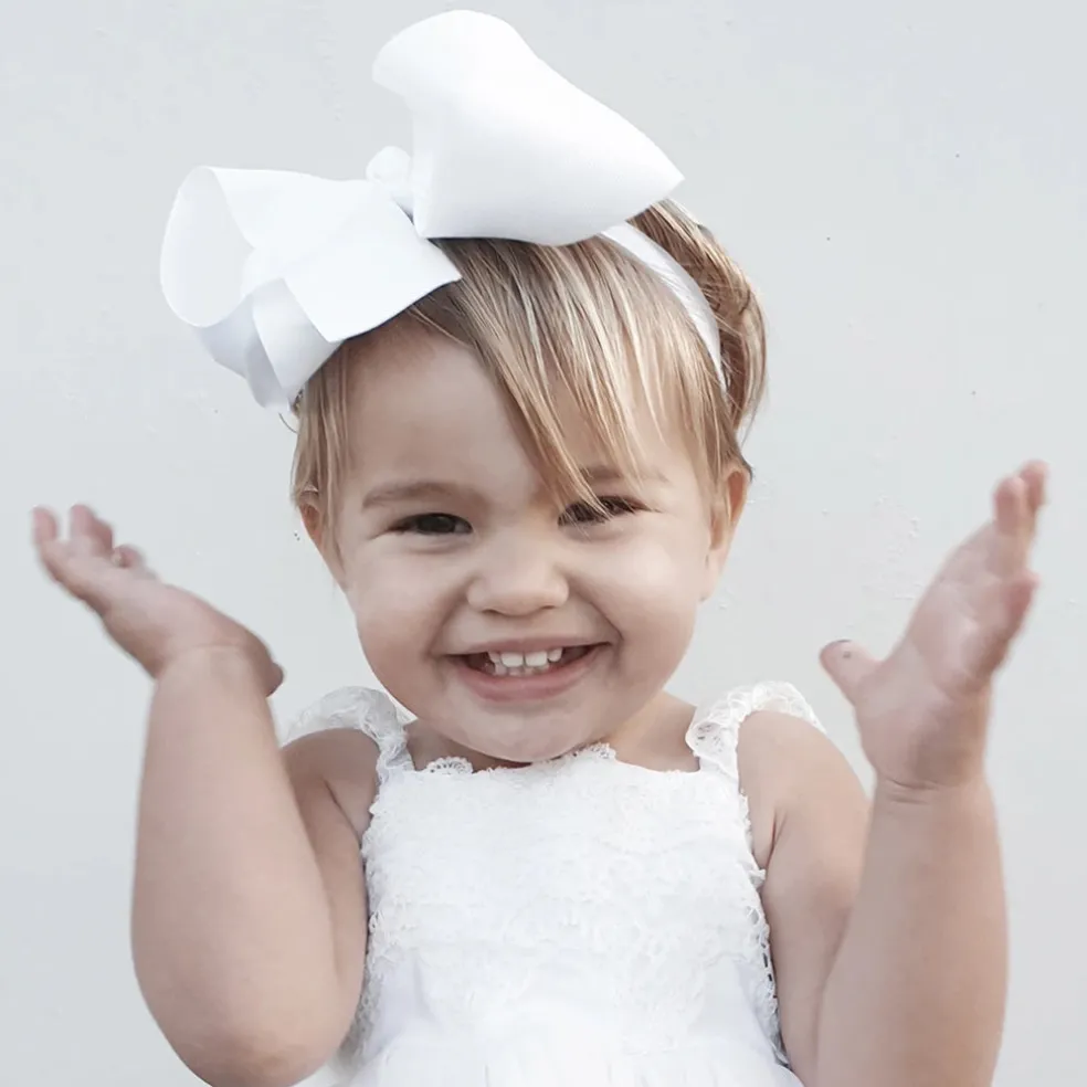 Raph&Remy Premium Bow Headband - Red