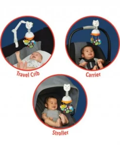 Skip Hop Baby Explore & More 3-in-1 Travel Mobile Crib Toy (0M+)