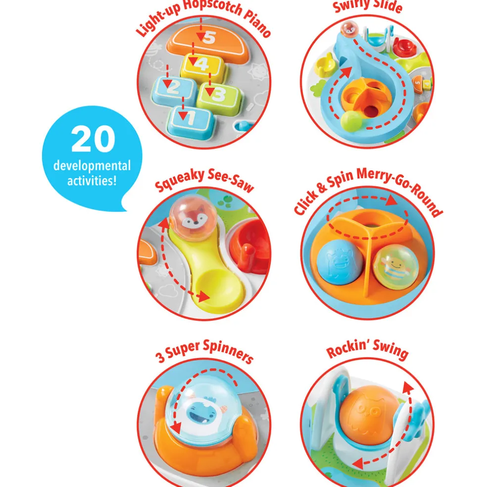 Skip Hop Explore & More Let's Roll Activity Table