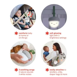 Skip Hop Glow With Me Portable Acorn Sound Machine