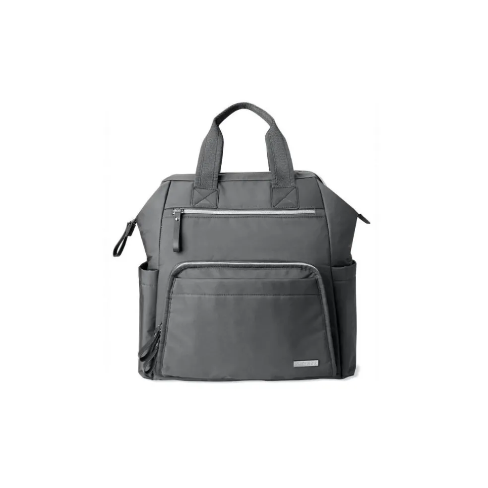 Skip Hop Main Frame Wide Open Backpack - Charcoal