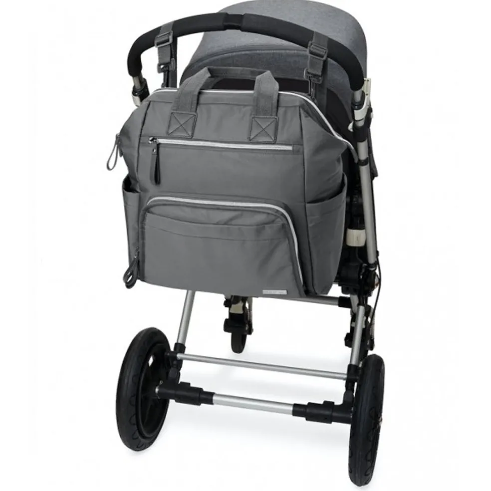 Skip Hop Main Frame Wide Open Backpack - Charcoal