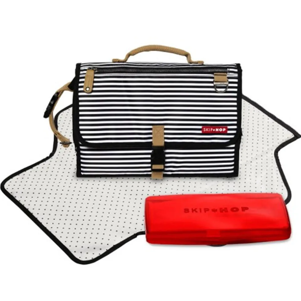 Skip Hop Pronto Signature Changing Station - Black and White Stripe