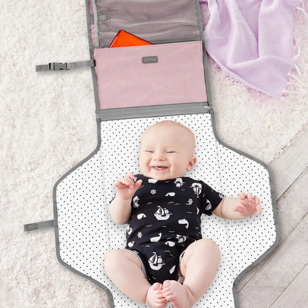 Skip Hop Pronto Signature Changing Station - Pink Heather