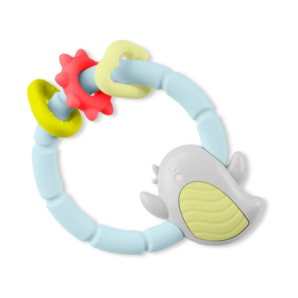 Skip Hop Silver Lining Cloud Teether & Play Toy