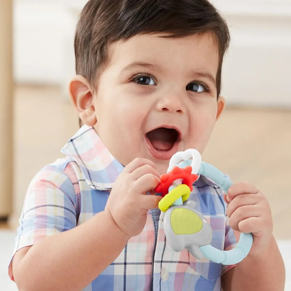 Skip Hop Silver Lining Cloud Teether & Play Toy