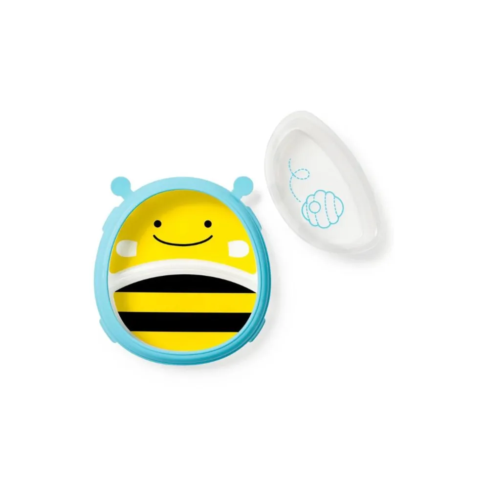 Skip Hop Zoo Smart Serve Plate and Bowl