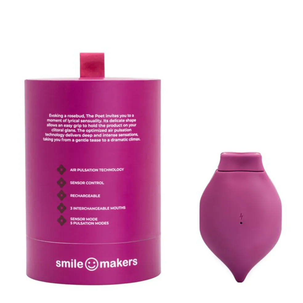 Smile Makers The Poet Clitoral Suction Vibrator