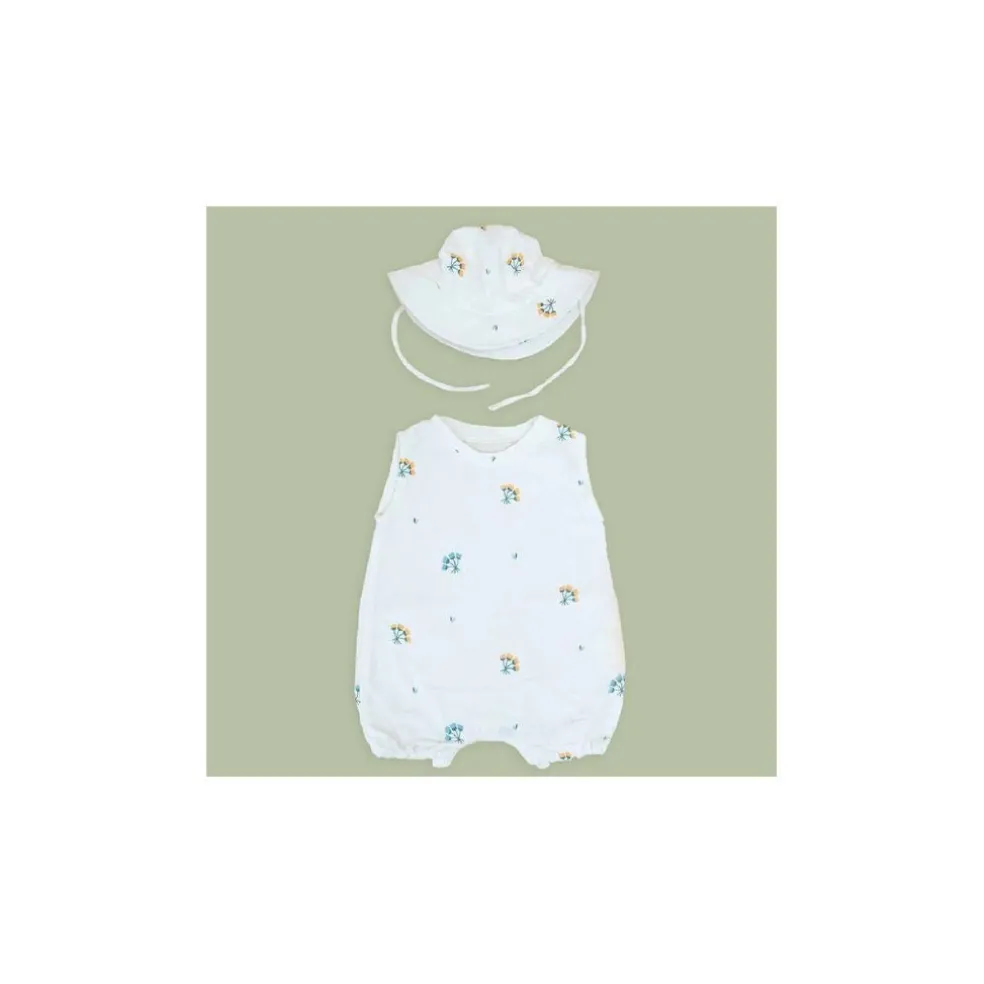 Sæson Tencel™ Basic Jumpsuit Set - Tulip