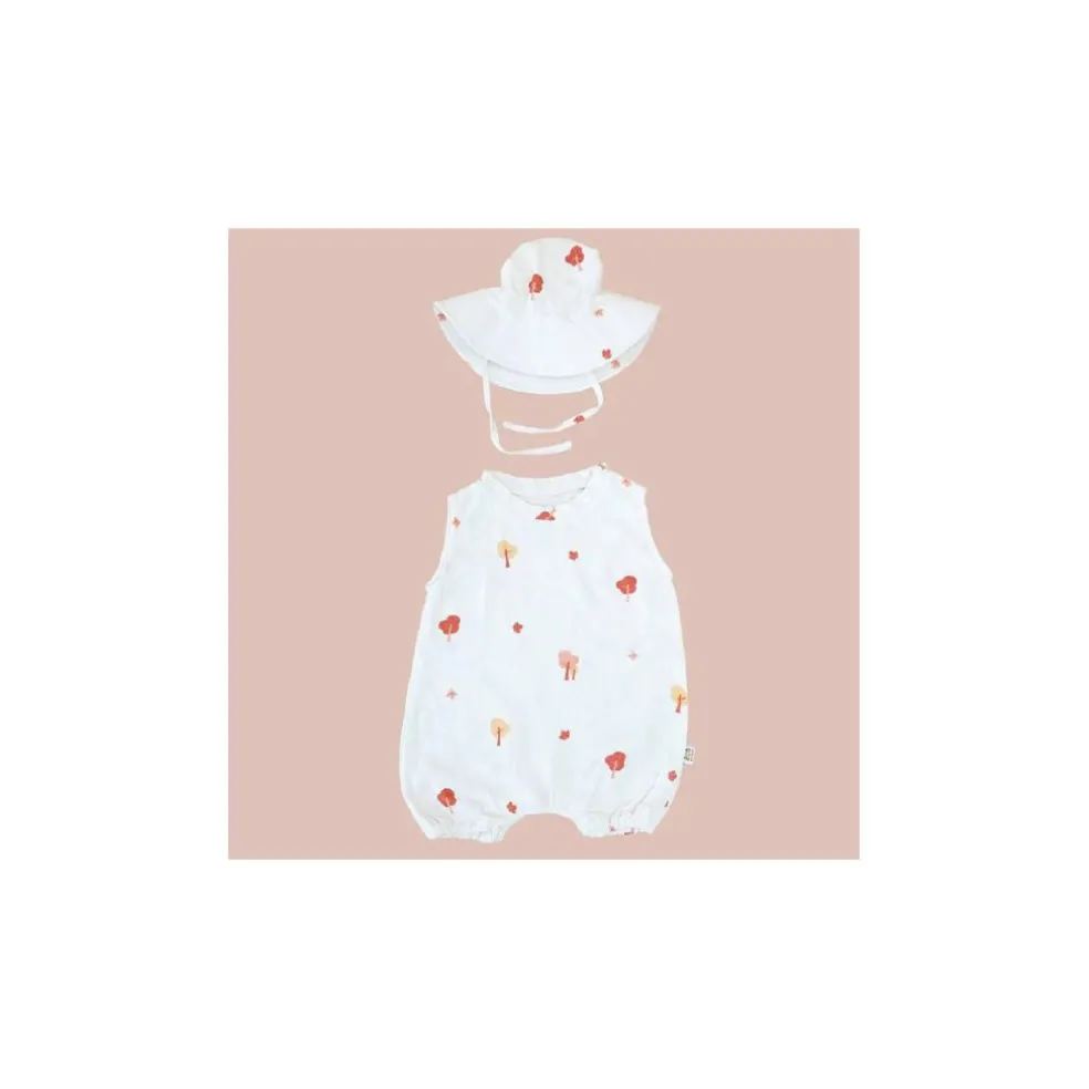 Sæson Tencel™ Basic Jumpsuit Set - Maple