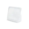 Stasher Reusable Silicone Food Bag, Clear, Large Stand Up Bag (1.6 litres)