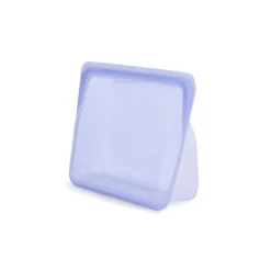 Stasher Reusable Silicone Stand-Up Mid Bag, Rainbow Lavender (1656 ml)