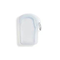 Stasher Reusable Silicone Go Bag, Clear (532ml)