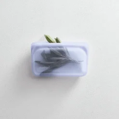 Stasher Reusable Silicone Snack Bag, Rainbow Lavender (355 ml)