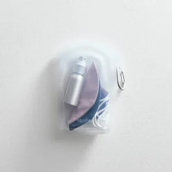 Stasher Reusable Silicone Go Bag, Clear (532ml)