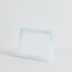 Stasher Reusable Silicone Bag, Stand-Up Mini Bag