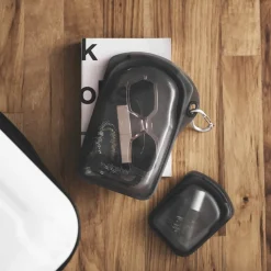 Stasher Reusable Silicone Go Bag, Rainbow Black (532ml)