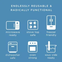 Stasher Reusable Silicone Food Storage Bowl - 2 cup (116 grams)