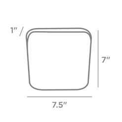 Stasher Reusable Silicone Sandwich Bag, Rainbow Lavender (828 ml)